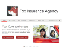 Tablet Screenshot of foxinsagy.com
